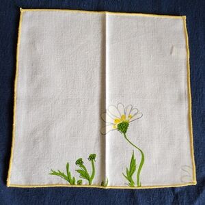 Vintage Vera Neumann Floral Kitchen Napkins.